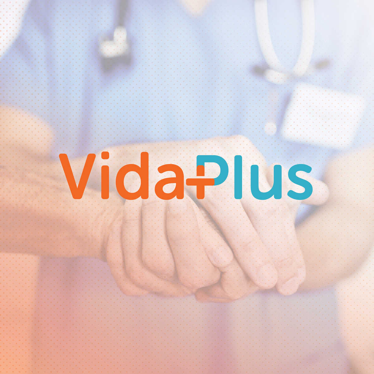 VidaPlus logo and graphic