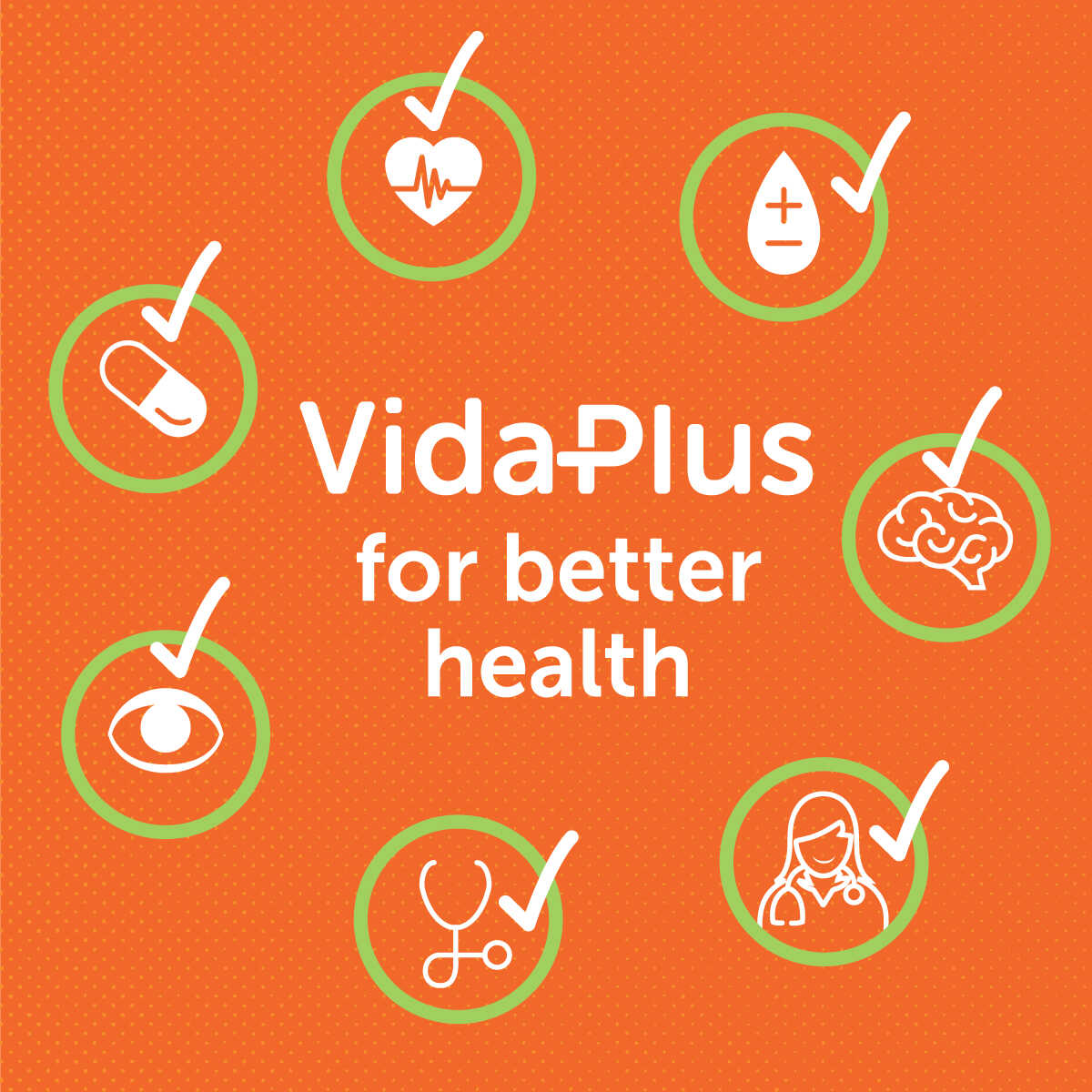 Vidaplus for better health graphic